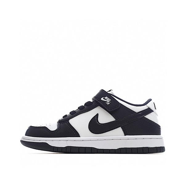Youth Running Weapon SB Dunk Black/White Shoes 021